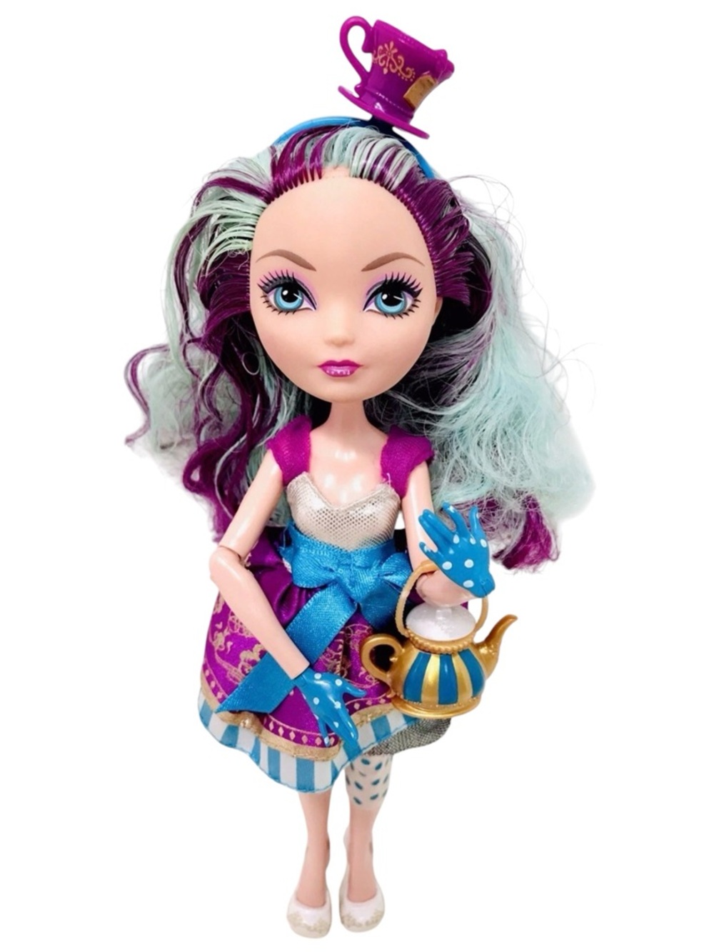 Mattel 2012 Madeline Hatter Ever After High Articulated First Wave Doll BBD43